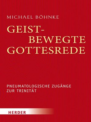 cover image of Geistbewegte Gottesrede